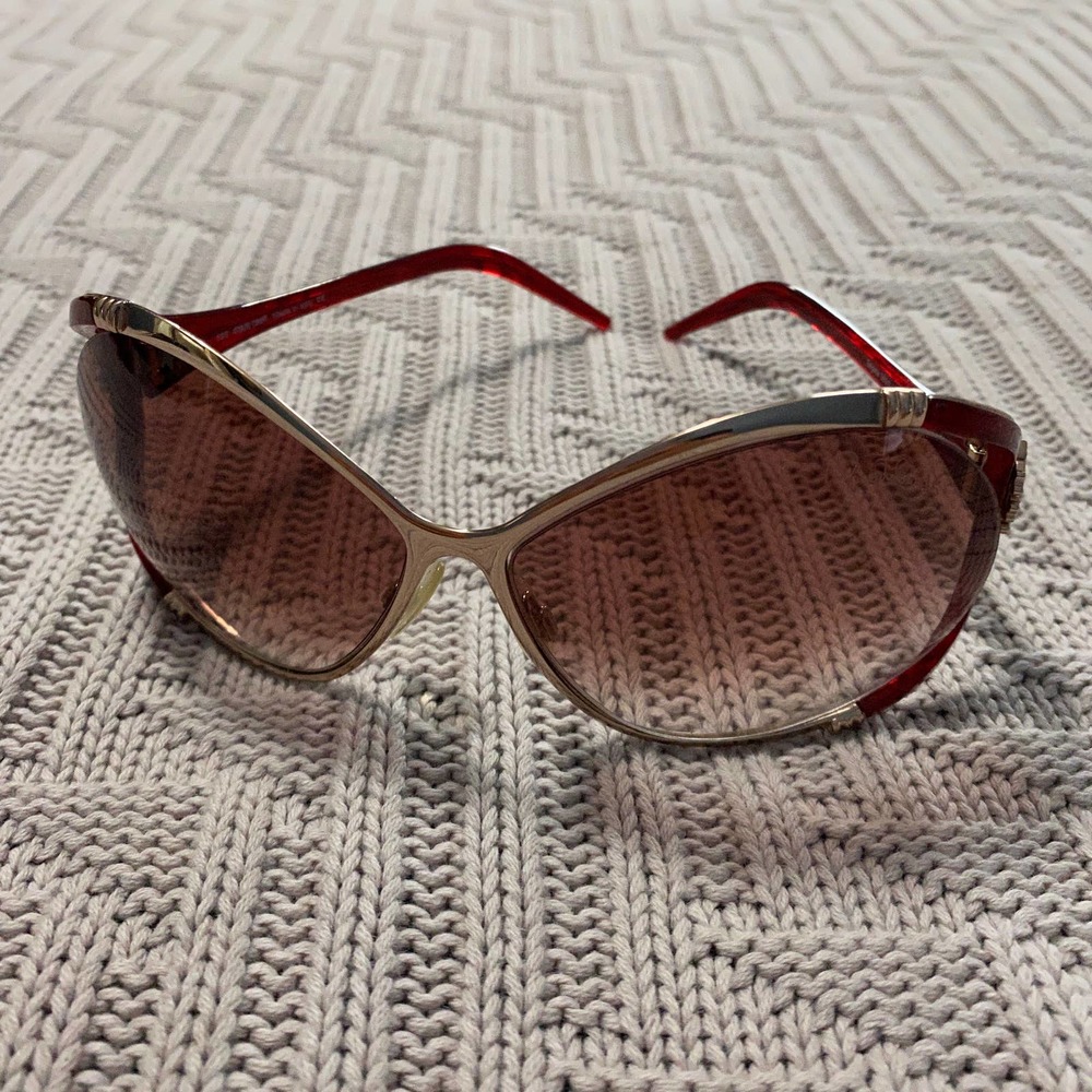 Roberto Cavalli Taigete red cat eye sunglasses